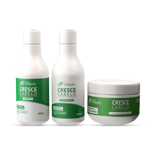 Kit Cresce Cabelo Extrato De Priorin