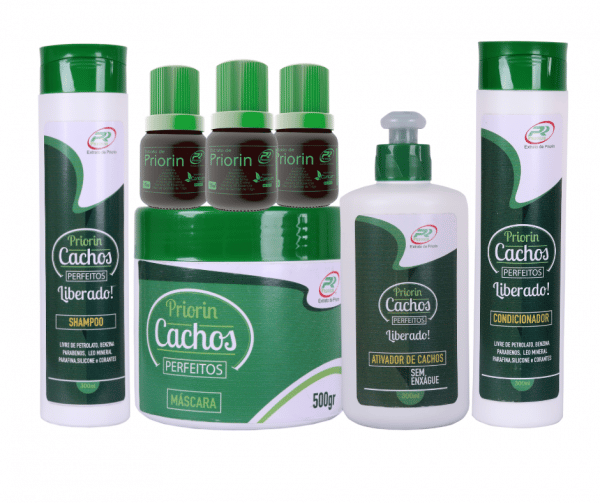 Kit Cachos perfeitos Crescimento Capilar Rico em Colágeno