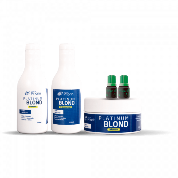 Kit Platinum Blond E Extrato De Priorin  - Promoção Dia da Mães