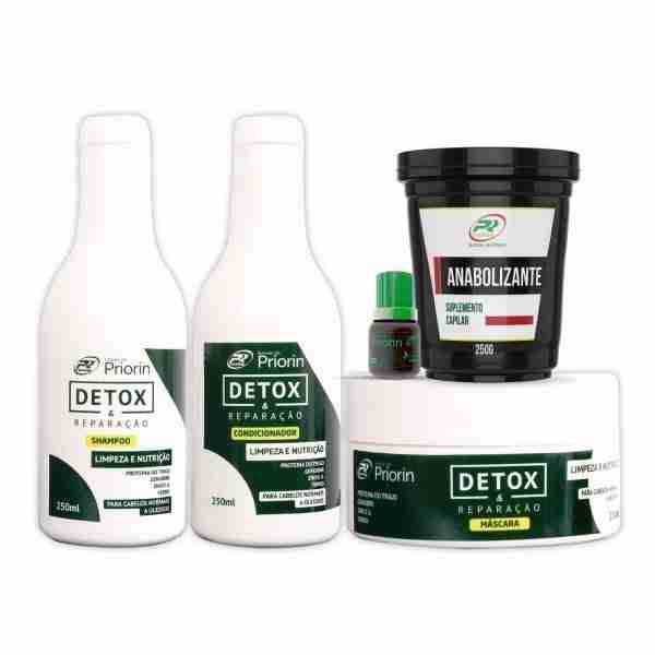 Kit Detox & Reparação Extrato de Priorin com Brinde