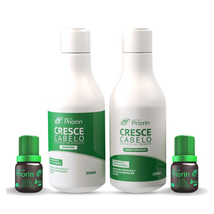 Shampoo Condicionador 2 tônico Fortalecedor Priorin 300ml