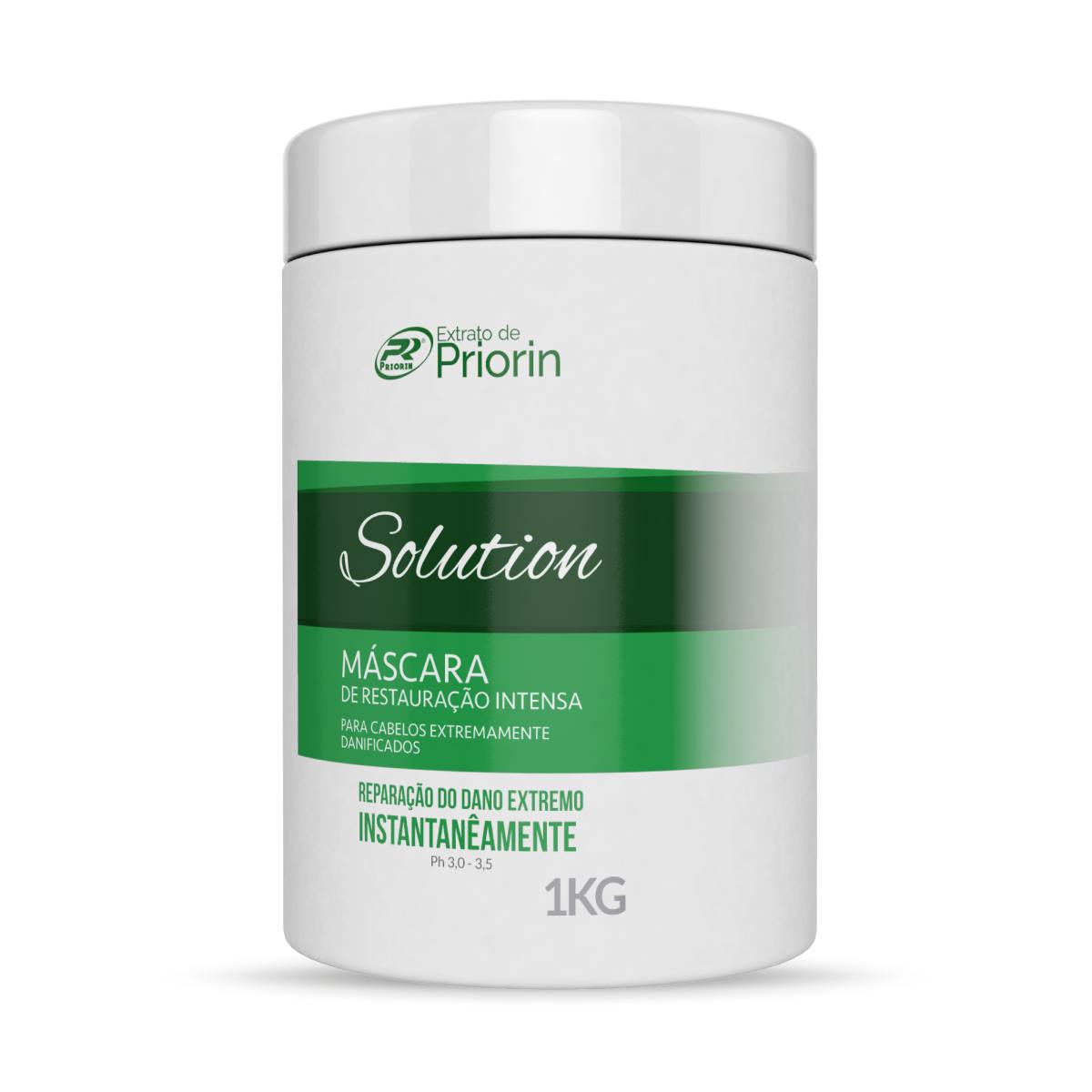 Máscara de Restauração Imediata Solution 1kg Priorin Profissional